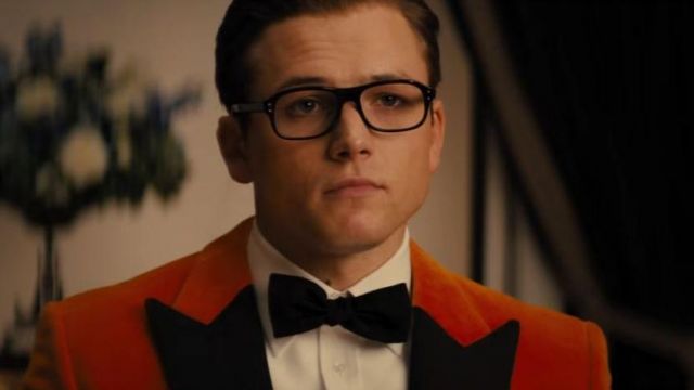 The bow tie Drake's Gary Unwin / Eggsy (Taron Egerton) in Kingsman ...