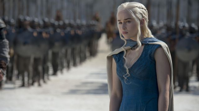 Daenerys Targaryen's Dark Blue Dress - wide 3