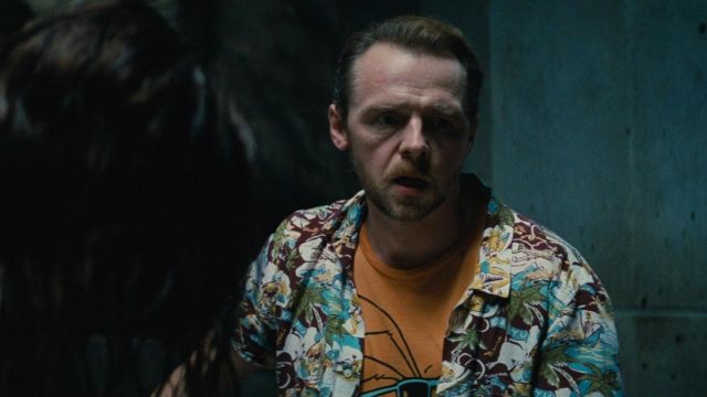 L'authentique chemise hawaïenne Paul Smith portée par Benji Dunn (Simon Pegg) dans Mission Impossible - Rogue Nation