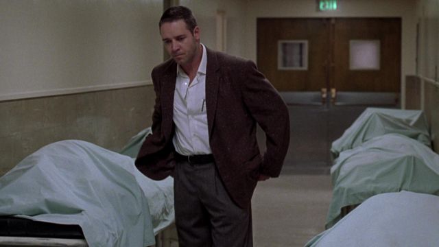 The authentic wool jacket brown Bud White (Russell Crowe) in L. A. Confidential
