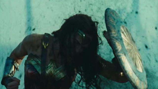 Le bouclier de Diana Prince (Gal Gadot) dans Wonder Woman