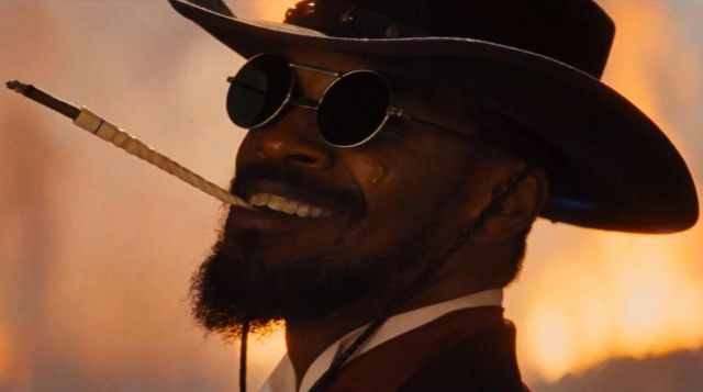 In Django Unchained(2012) at the beginning of the film we see that Django's  teeth are dirty and yellow but by the end of the film they are clean. This  is because his