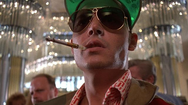 Sunglasses Ray-Ban 'shooter' worn by Raoul Duke (Johnny Depp) in Las Vegas  Parano | Spotern