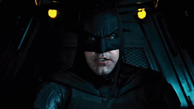 Le masque noir de Batman (Ben Affleck) dans Justice League