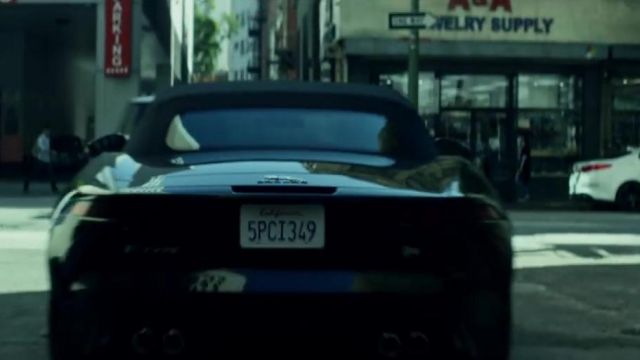 The Jaguar F-Type view in the clip Dusk Till Dawn-of-Zayn