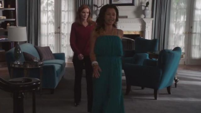 La combinaison verte de Renée Perry (Vanessa Lynn Williams) dans Desperate Housewives S08E18