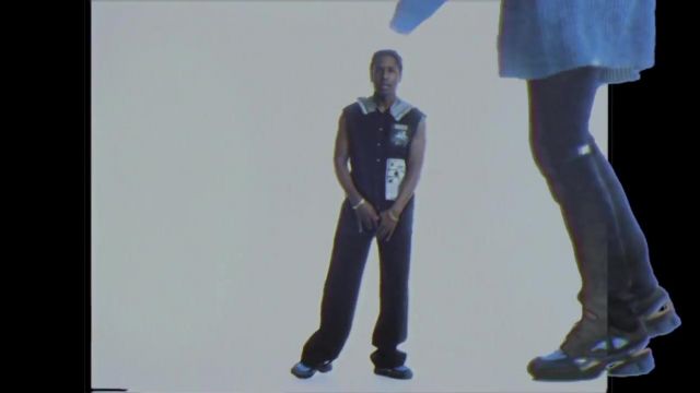 The raf simons in the clip RAF of A$AP Rocky