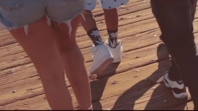 Sneakers Nike Air Force 1 in the video, No Type Rae Sremmurd