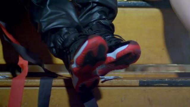 the air jordan XI Bred in the clip 23 Mike WiLL Made-It
