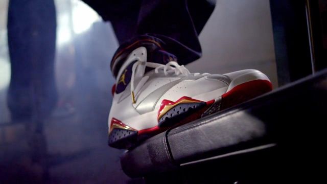 The air jordan 7 in the clip 23 by Miley Cyrus