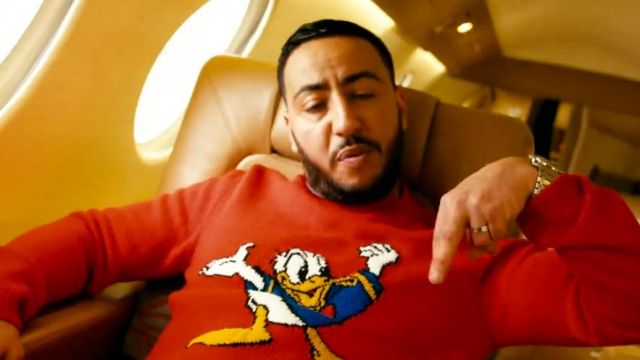 The Sweater Donald Duck Gucci Lacrim in video clip "Colonel Carrillo"