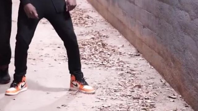 The Air Jordan in the clip waffle house Ayo & teo