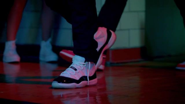 The Air Jordan 11 in the clip 23 by Miley Cyrus