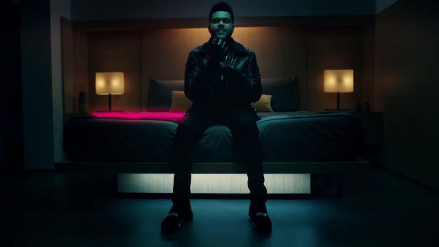 Sneakers Puma The Weeknd in the clip Starboy feat. Daft Punk