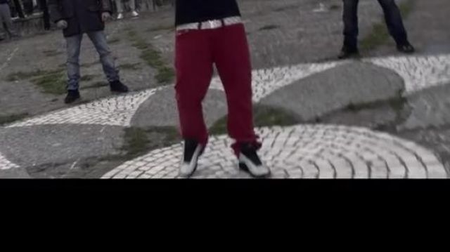The jordan 13 reflective silver in the clip Field of Kaaris