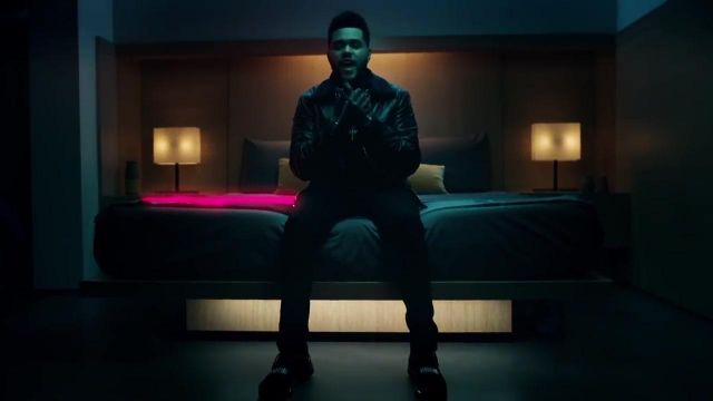 Sneakers Puma Ignite Limitless of The Weeknd in the clip Starboy ft. Daft Punk Spotern