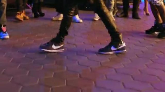 Zapatillas de nylon Nike Cortez de Tyga en la del video musical Loyal Brown Lil Wayne | Spotern