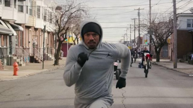 The sweatshirt Nike worn by Adonis Creed (Michael B. Jordan) in Creed : The legacy of Rocky Balboa | Spotern