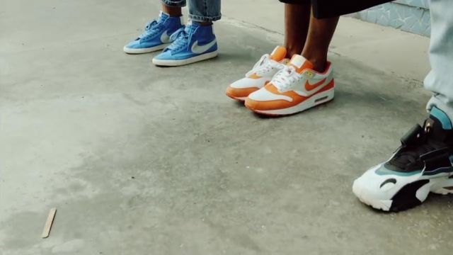 Sneakers Nike Blazer High Blue nylon, in the clip B. E. P. E Jidde | Spotern