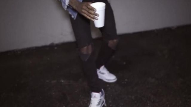 Sneakers Nike Air Jordan 3 retro "OG" "true blue 2016 release" in the clip Read about it in Jay Critch