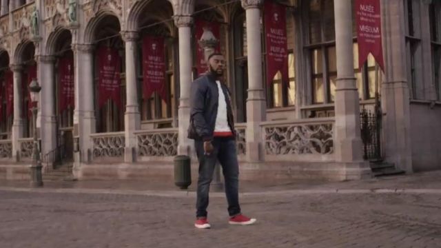 Sneakers Converse Chuck Taylor All Star II OX red in the clip BruxellesVie of Damso