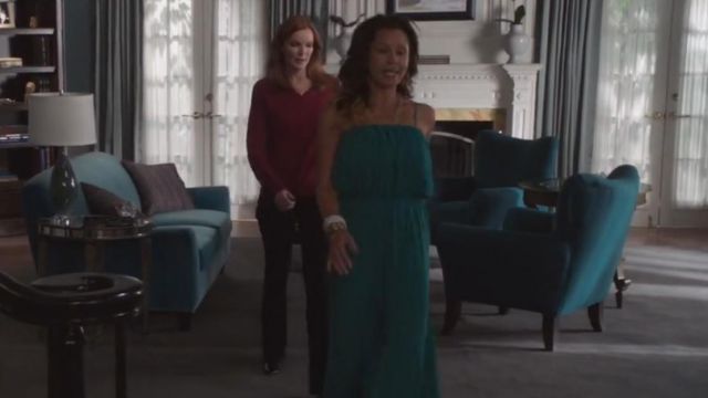 La combinaison verte de Renée Perry (Vanessa Lynn Williams) dans Desperate Housewives S08E18