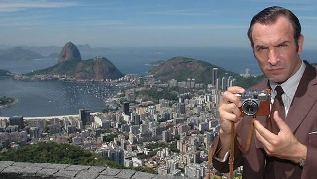 The sugar loaf mountain of Rio in OSS 117: Rio does not respond any more