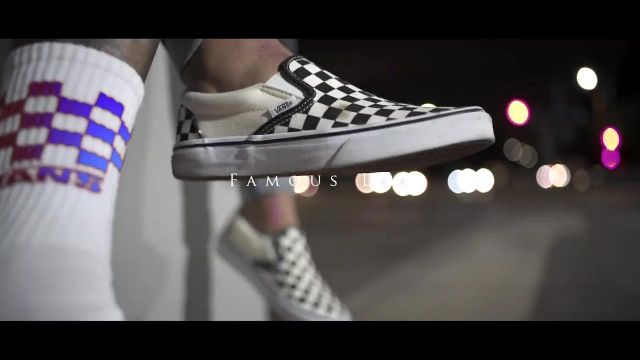 The of Vans checkered the girlfriend of Famous Dex in his clip, Drip from my | Spotern