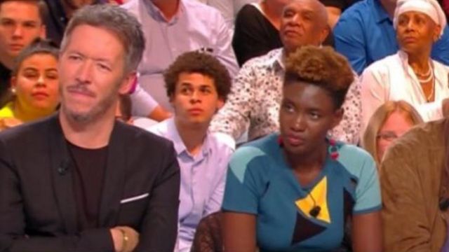 Le top graphique de Rokhaya Diallo dans Touche pas à mon poste du 25/09/2017 TPMP