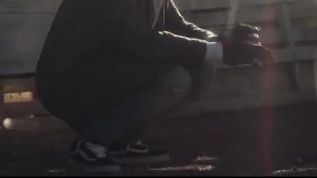 The sneakers Vans Old Skool, in the clip For More of Taylor Gang