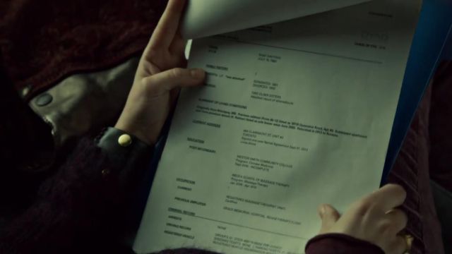 The authentic record of the DYAD Shay Davydov (Ksenia Solo in Orphan Black S03E08