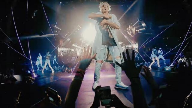 Les sneakers Adidas Ultra Boost de Justin Bieber dans le clip Company