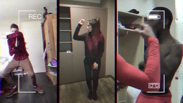Les Boots Timberland Burgundy dans le clip Comme dab de Section Pull Up
