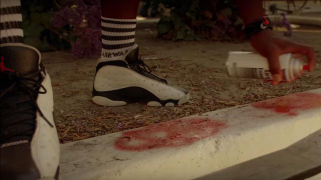 Zapatillas nike Air Jordan 13 retro en el clip 100 de The Game