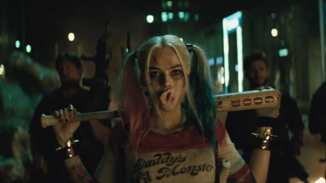PU Leder Suicide Squad Dornen Armband  von Harley Quinn