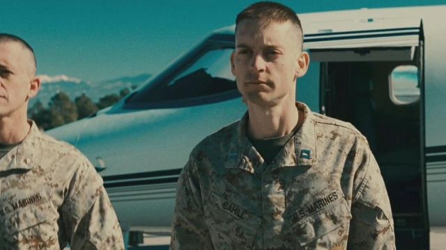 The true uniform of the Marines of Capt. Sam Cahill (Tobey Maguire) in Brothers