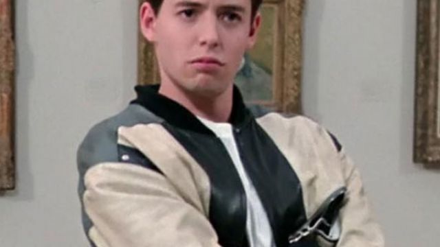 The jacket of Ferris, in The Crazy Day of Ferris Bueller