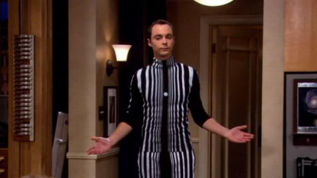 The costume Doppler effect Sheldon Cooper (Jim Parsons) in The Big Bang ...