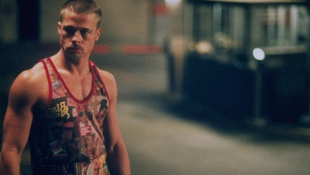 Maple Leaves Fight Club Shirt Tyler Durden Brad Pitt Button – Black Sugar  Tank Top – Fight Club Clothing made with love