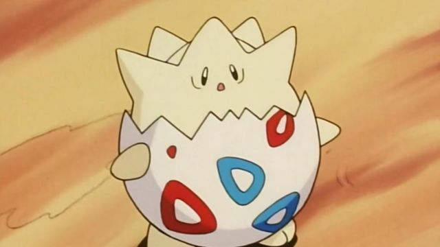 La réplique en peluche de Togepi dans Pokemon