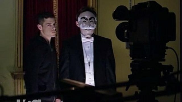 The mask fsociety in Mr Robot