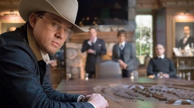 Les lunettes de vue Cutler And Gross de l'Agent Tequila (Channing Tatum) dans Kingsman : Le Cercle d'Or