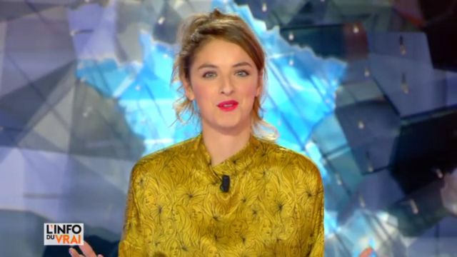 The silk blouse by Camille Lavabre in the weather of The info of the true of the 15/09/2017
