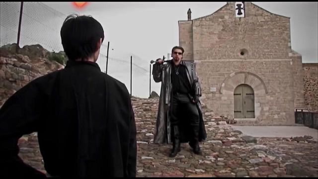 The romanesque Chapel of the rock of The Guard (old church of Our Lady) in season 1 of Noob
