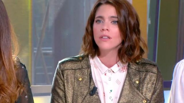 The printed shirt of Julia Molkhou in William noon of the 13/10/2017