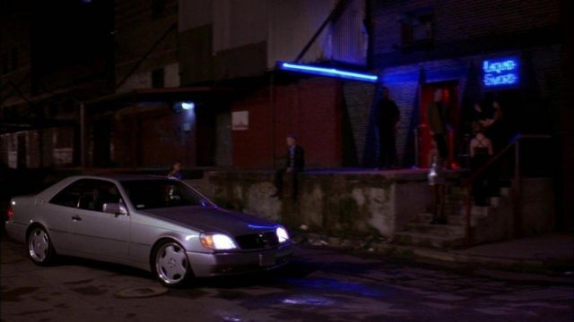 The Mercedes-Benz S 600 Coupe 1994 of Ghost Dog (Forest Whitaker) in Ghost Dog : The way of the Samurai