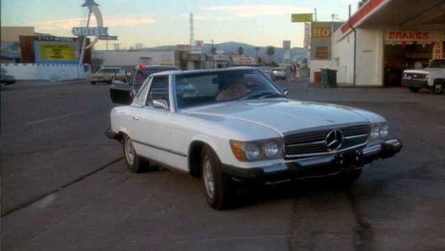 La Mercedes-Benz 450 SL R107 décapotable de 1975 de Ginger McKenna (Sharon Stone) dans Casino