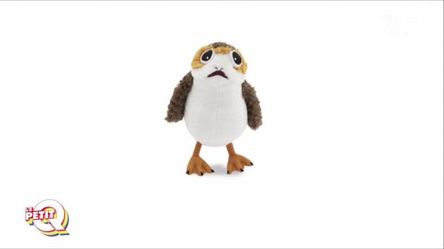 The small plush Porg presented in the issue of October 16, 2017