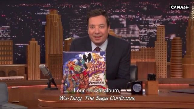 Wu-Tang The saga continues limited vinyl as seen in The Tonight Show Starring Jimmy Fallon