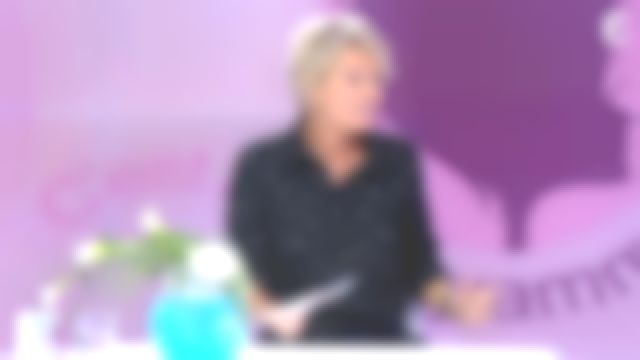 Blusa de patrón de cactus de Sophie Davant en el programa C'est au del 13/10/2017
